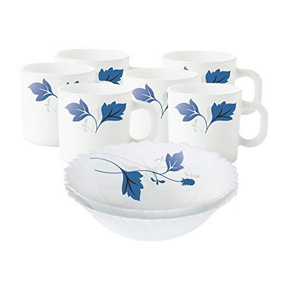 My Borosil Breakfast & Snack Sets 8 pc Set Ageria Snack Set w Mugs