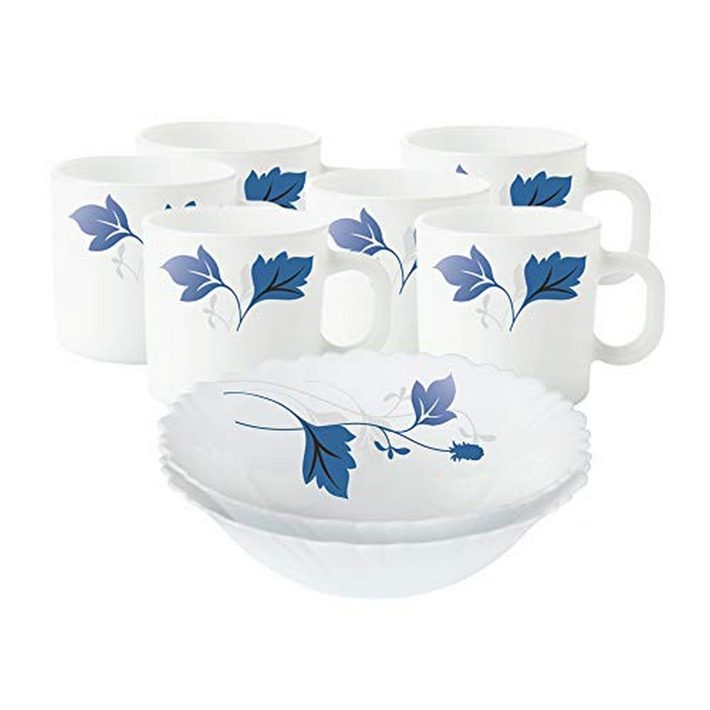 Larah Ageria Snack Set w Mugs, 8 pc