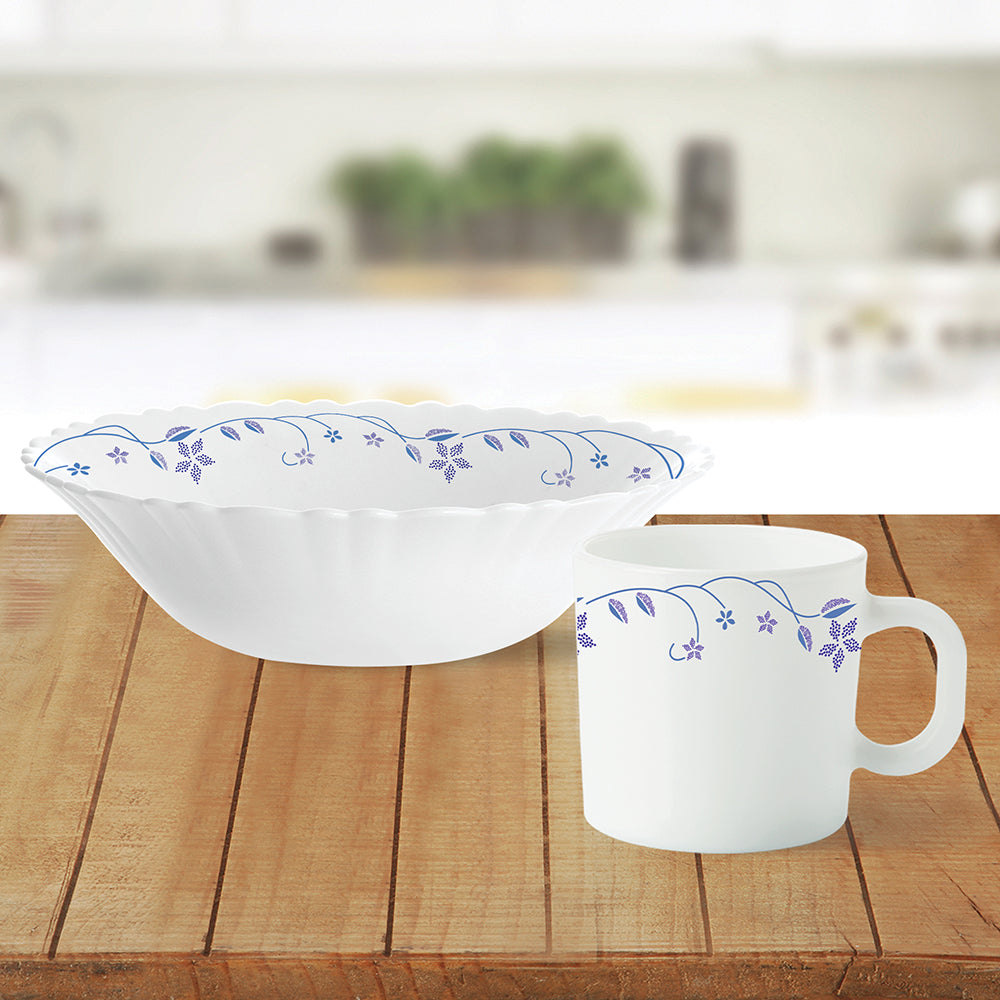 Larah Flora Snack Set w Mugs