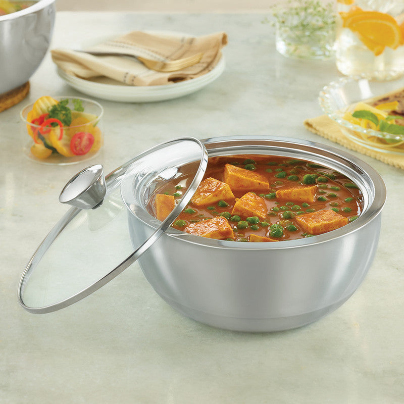 My Borosil Steel Casseroles 500 ml Servefresh Curry Server