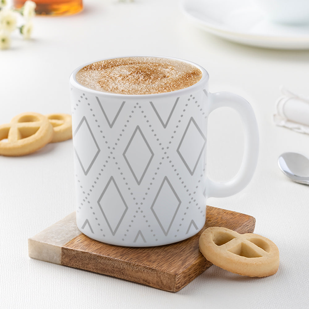 Larah by Borosil Angel Grey Mug, 320ml