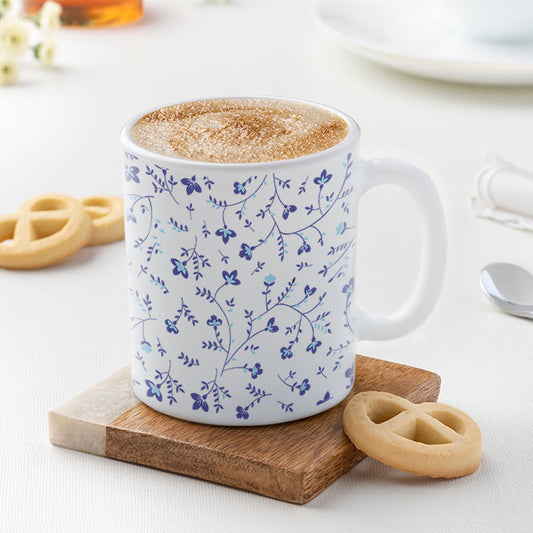 My Borosil Opalware Coffee Mugs & Travel Mugs 1 x 320 ml Blue Spring Mug