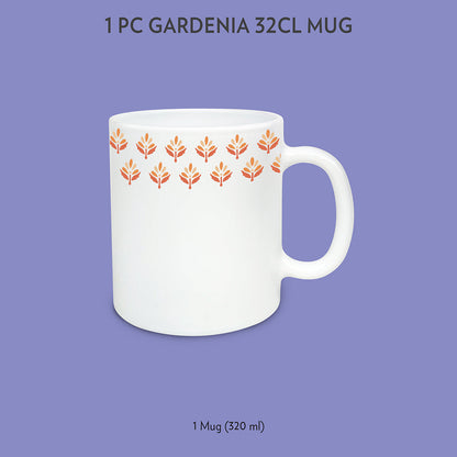 My Borosil Opalware Coffee Mugs & Travel Mugs 1 x 320 ml Gardenia Mug