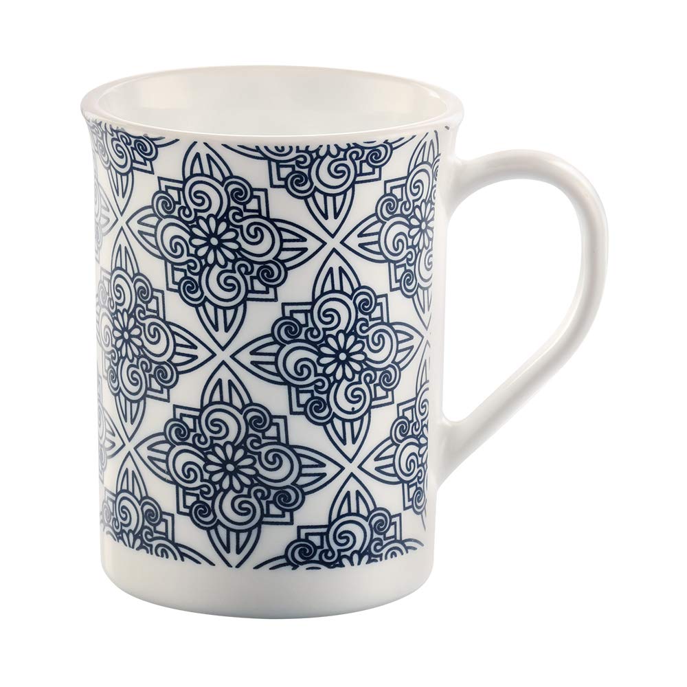 Larah Kuba Mug, Blue