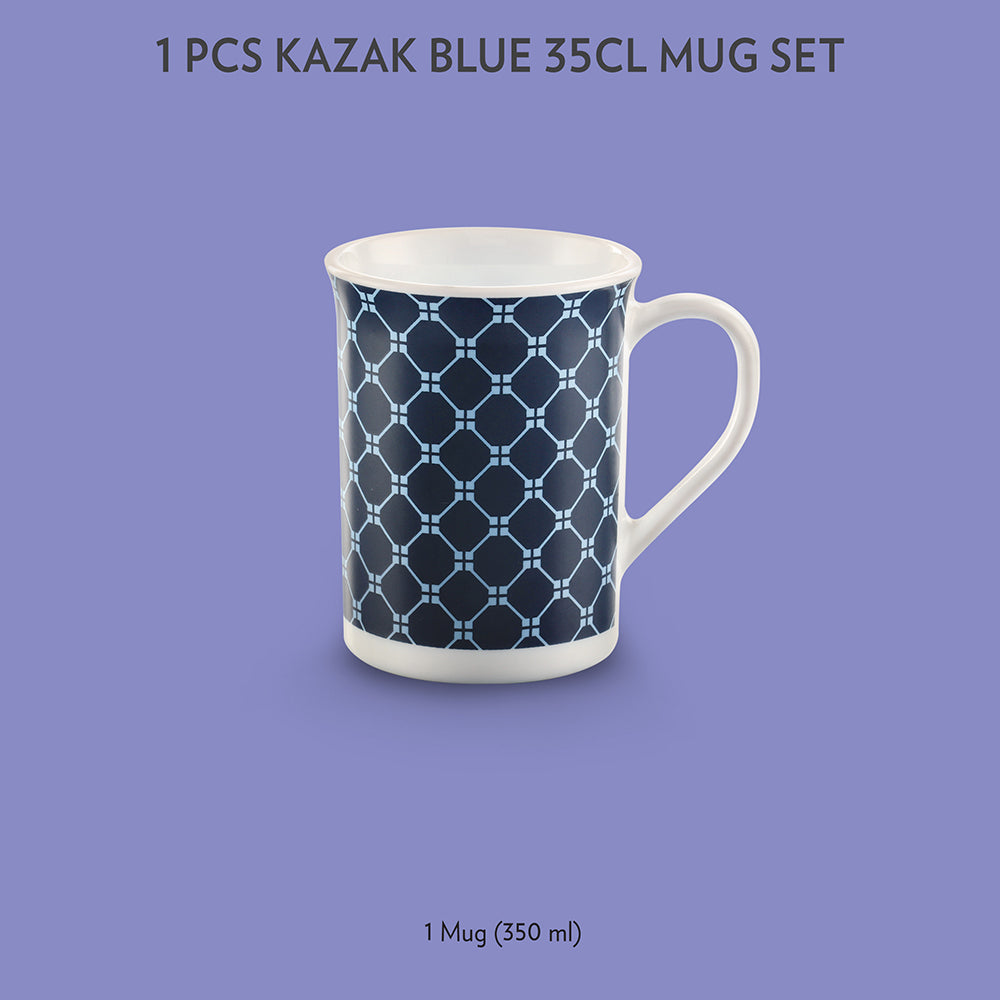 My Borosil Opalware Coffee Mugs & Travel Mugs Kazak Blue Mug