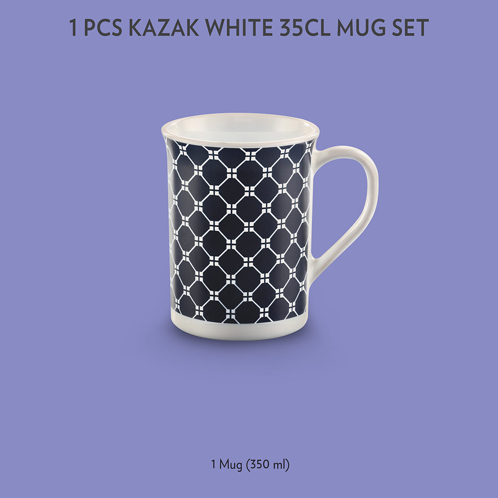 My Borosil Opalware Coffee Mugs & Travel Mugs Kazak White Mug