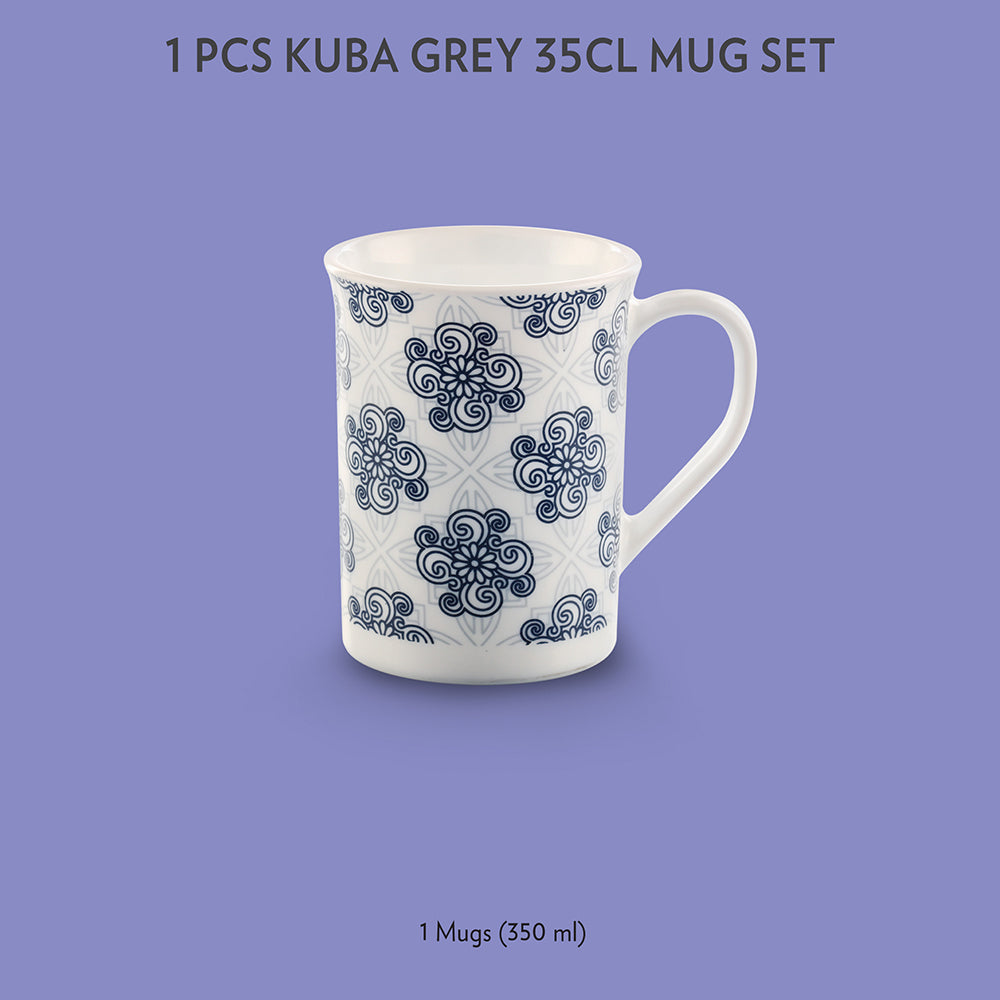 My Borosil Opalware Coffee Mugs & Travel Mugs Kuba Grey Mug