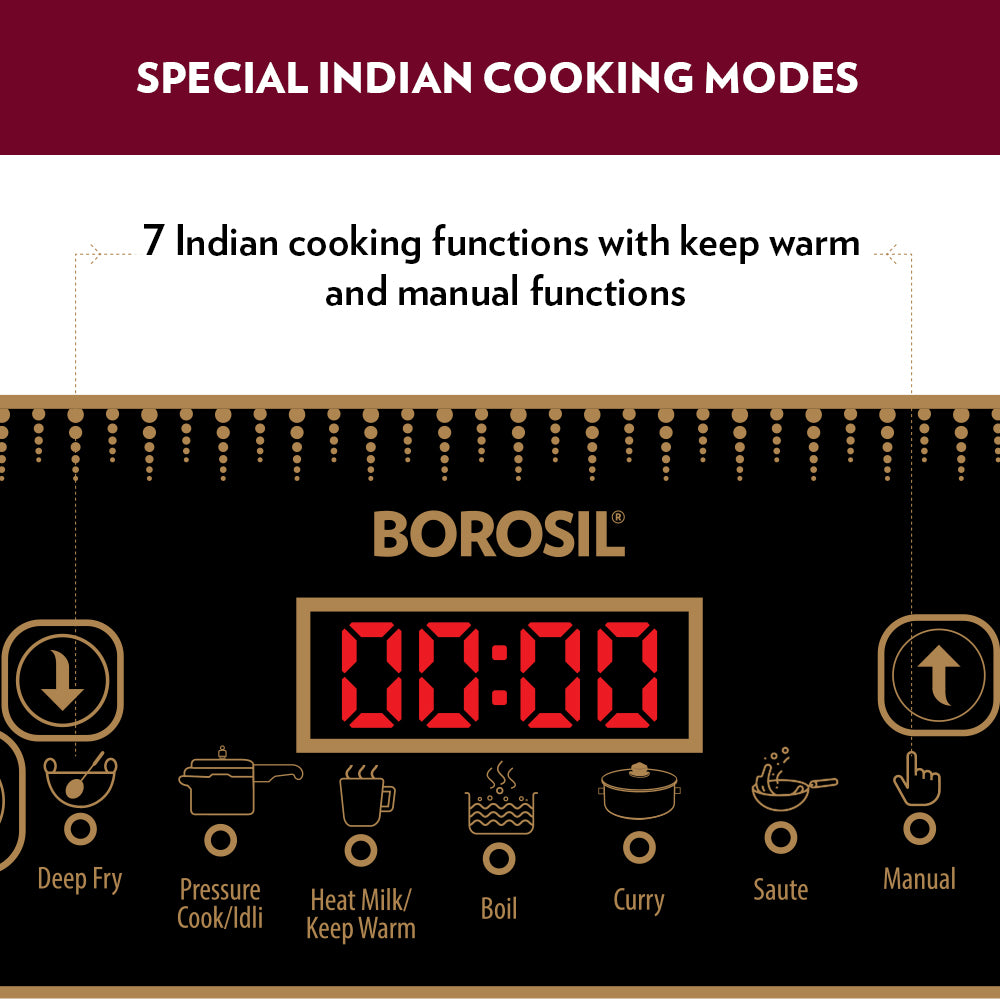 My Borosil Cooktops SmartKook Induction Cooktop TC13