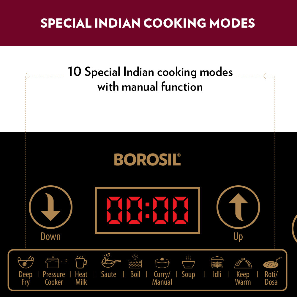 My Borosil Cooktops SmartKook Induction Cooktop TC14