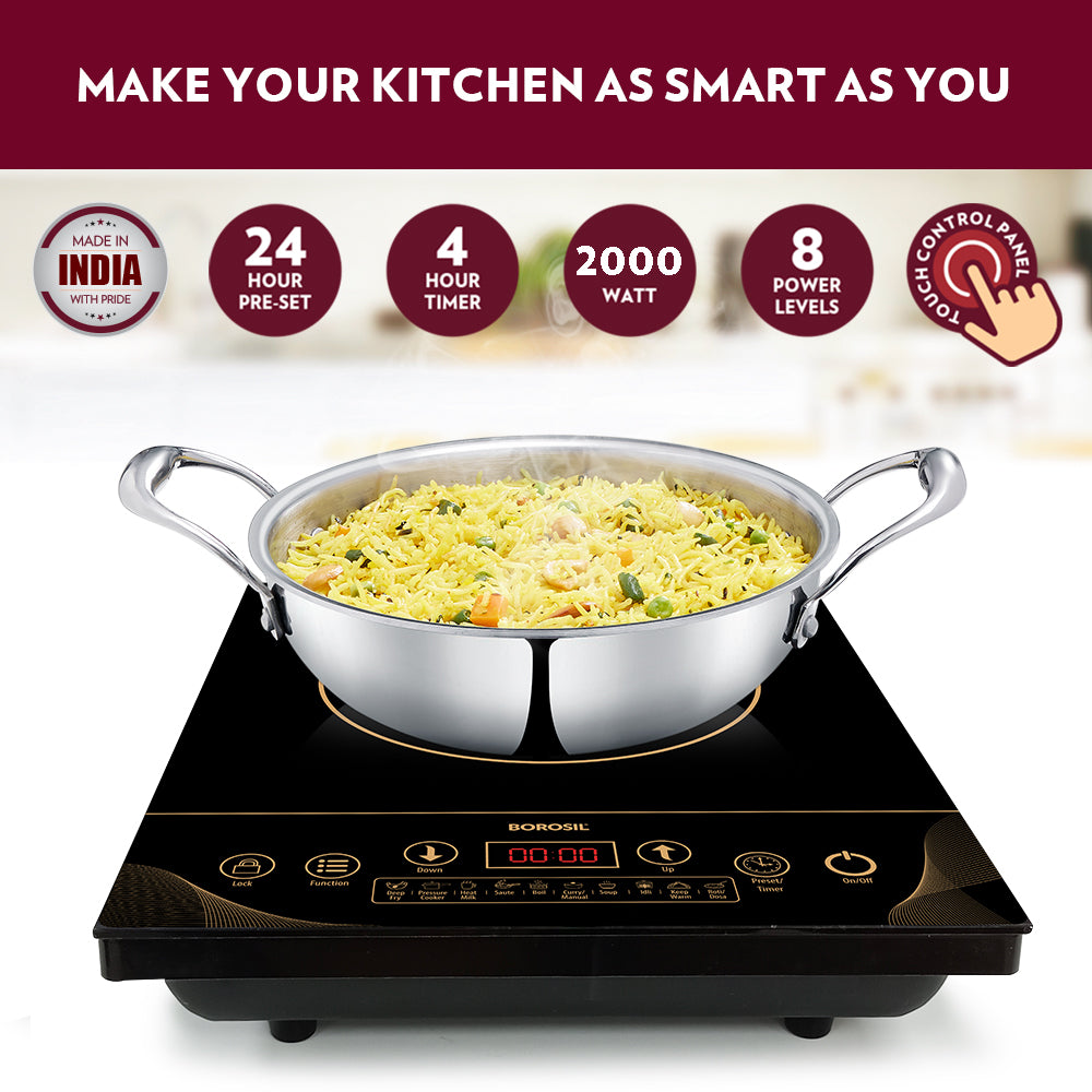 My Borosil Cooktops SmartKook Induction Cooktop TC14