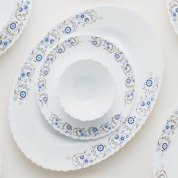 Larah by Borosil Mist Dinner Set