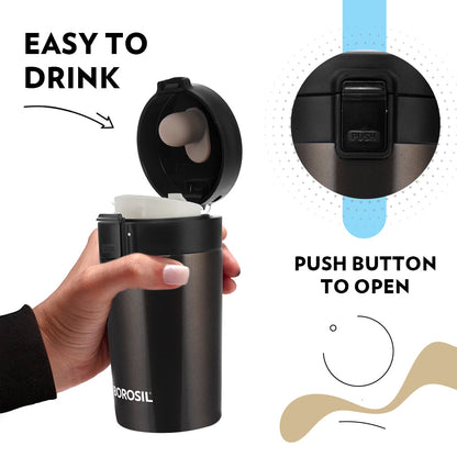 My Borosil Insulated Mug 300 ml Coffeemate Insulated Mug, Mocha