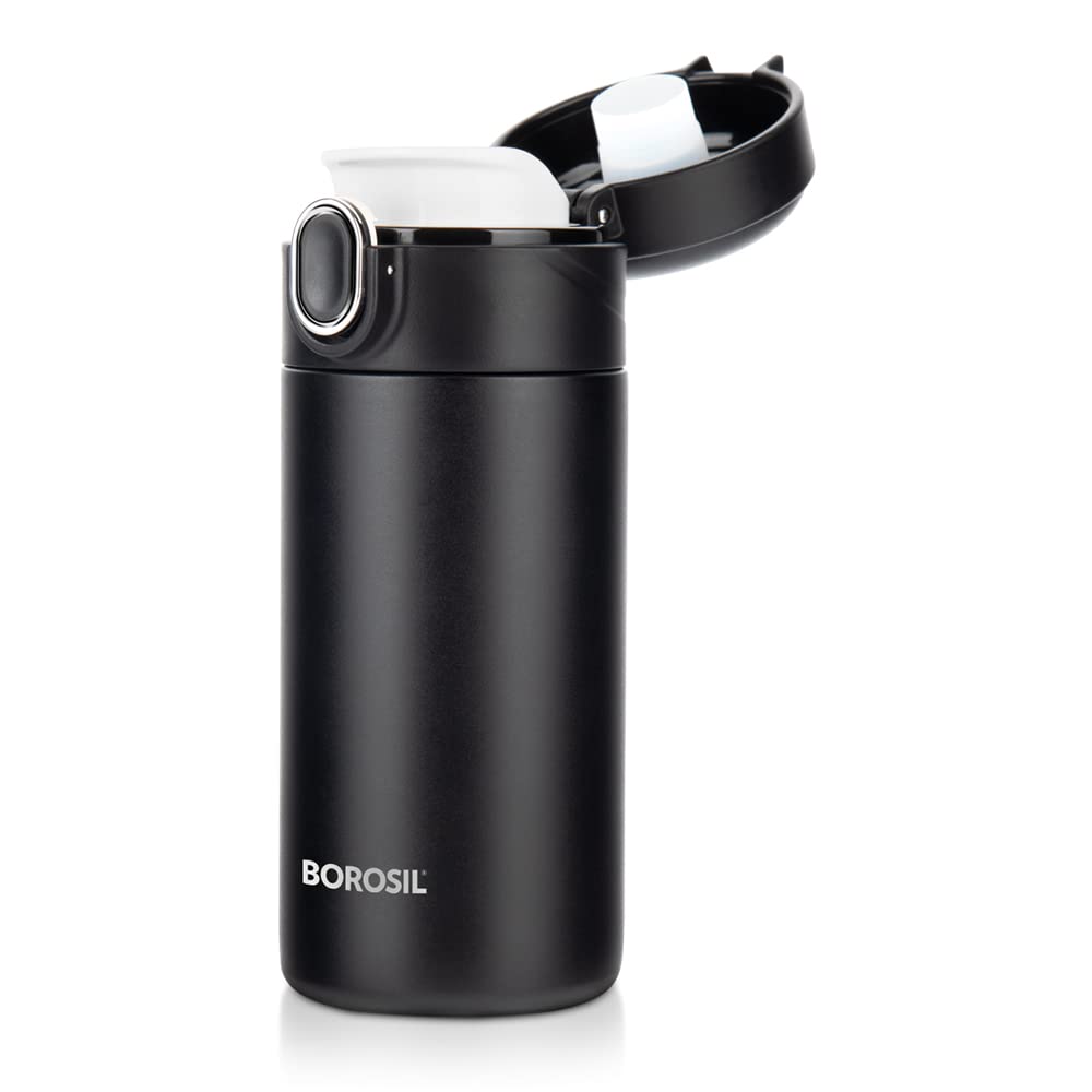 My Borosil Stainless Steel Bottles 300 ml Traveller Mug