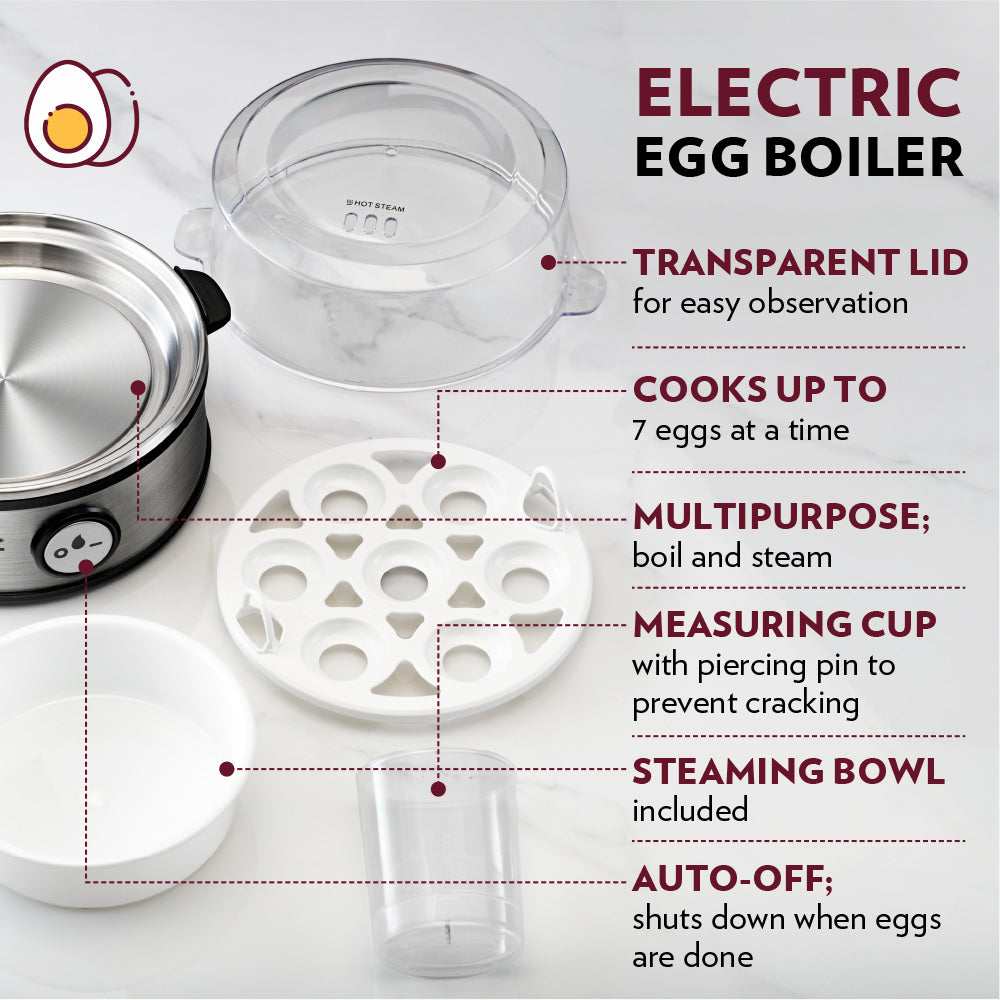 My Borosil Egg Cookers Electric Egg Boiler