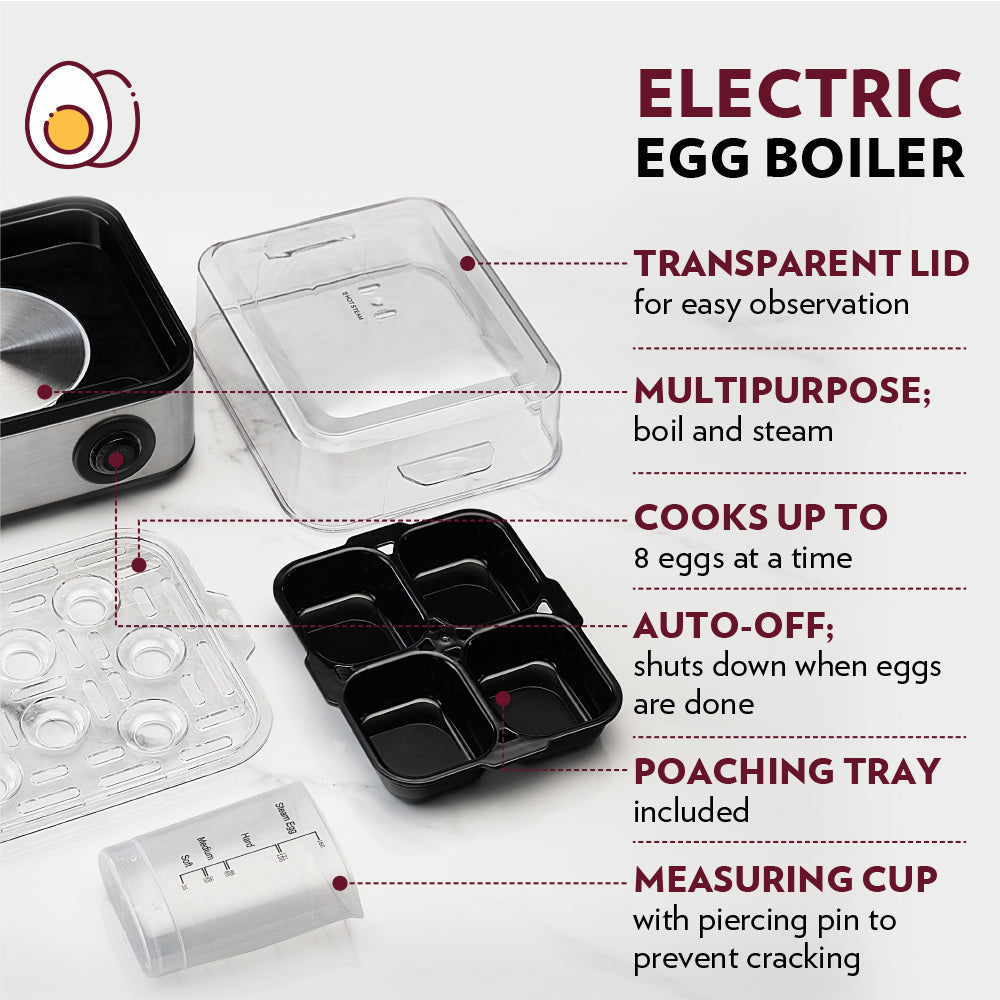 Buy Electric Plus Egg Boiler 500 at Best Price Online in India - Borosil