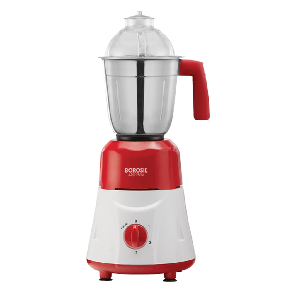 My Borosil Mixer Grinders Aro 4 Jar Mixer Grinder - Red