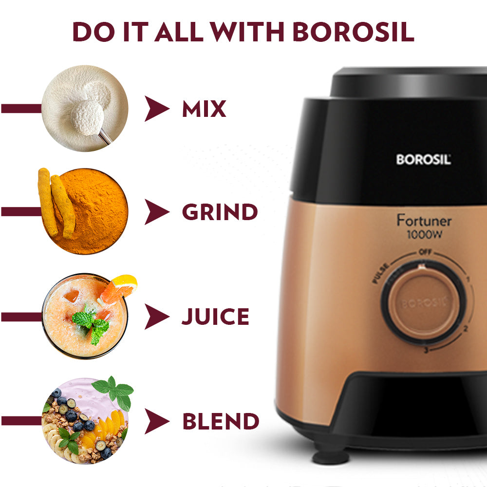 My Borosil Mixer Grinders Fortuner Mixer Grinder