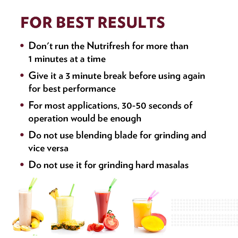 My Borosil Mixer Grinders Nutrifresh PB31