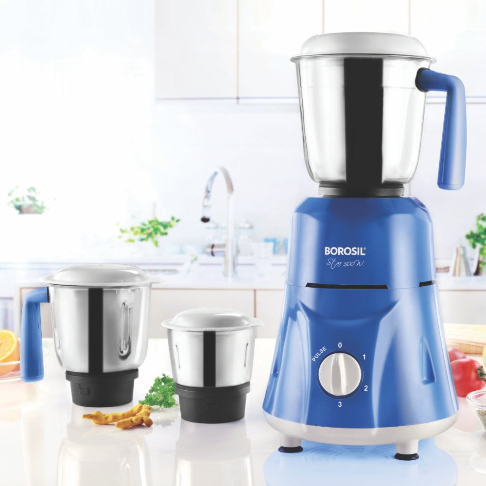 My Borosil Mixer Grinders Star Mixer Grinder - Blue