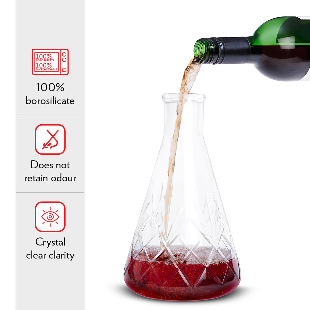 My Borosil Glass Decanter 1000 ml Glass Decanter