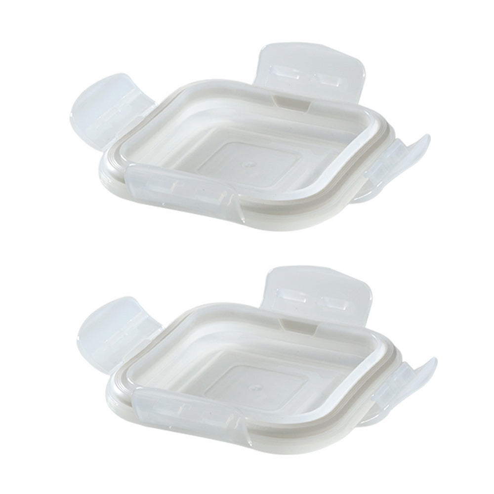 Square 320 ml Lid w Gasket Set