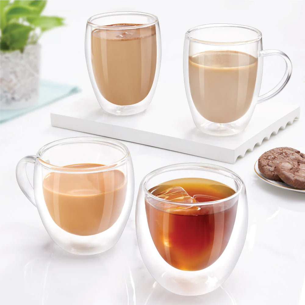 Java Jam Mugs Buy Java Glass Mug, Set of 2- 300 ml x 2 at Best Price Online in India ...