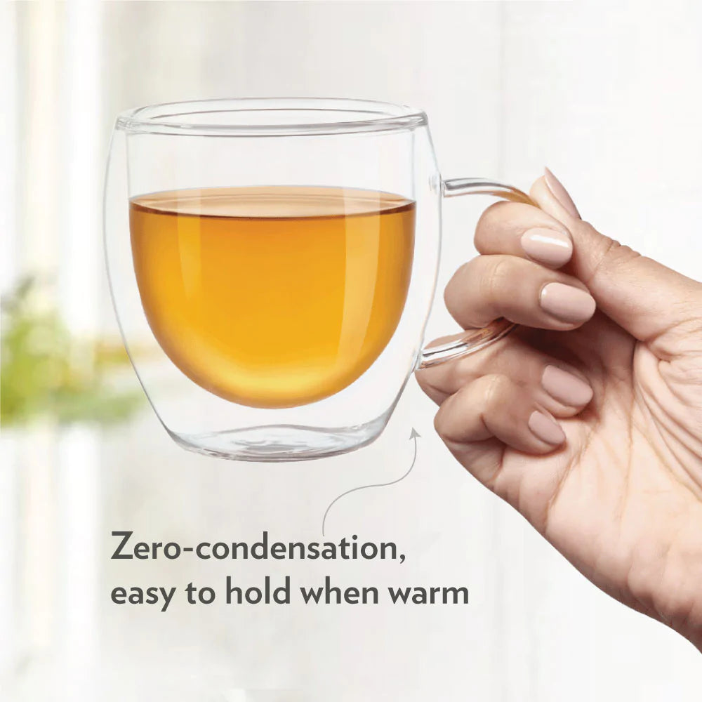 Buy Java Glass Mug, Set of 2- 300 ml x 2 at Best Price Online in India ...