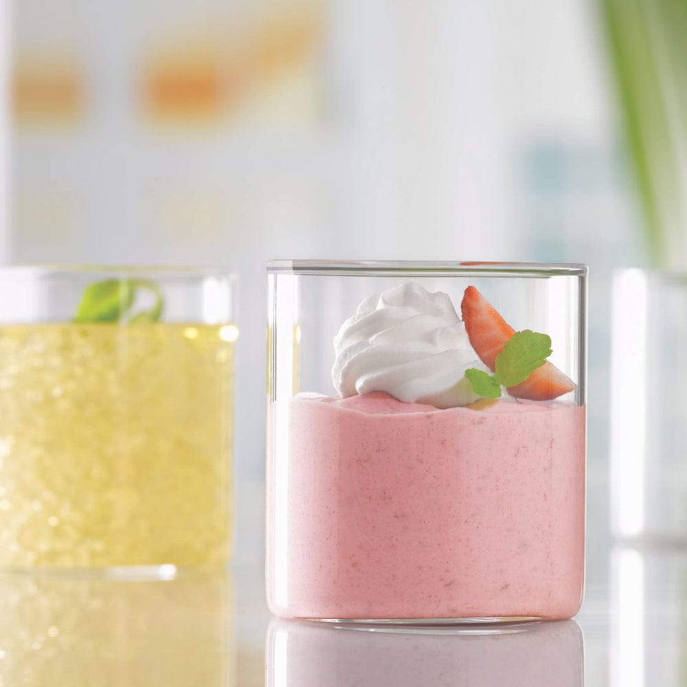 Borosil Vision Squat Glass, Set of 6, 205ml