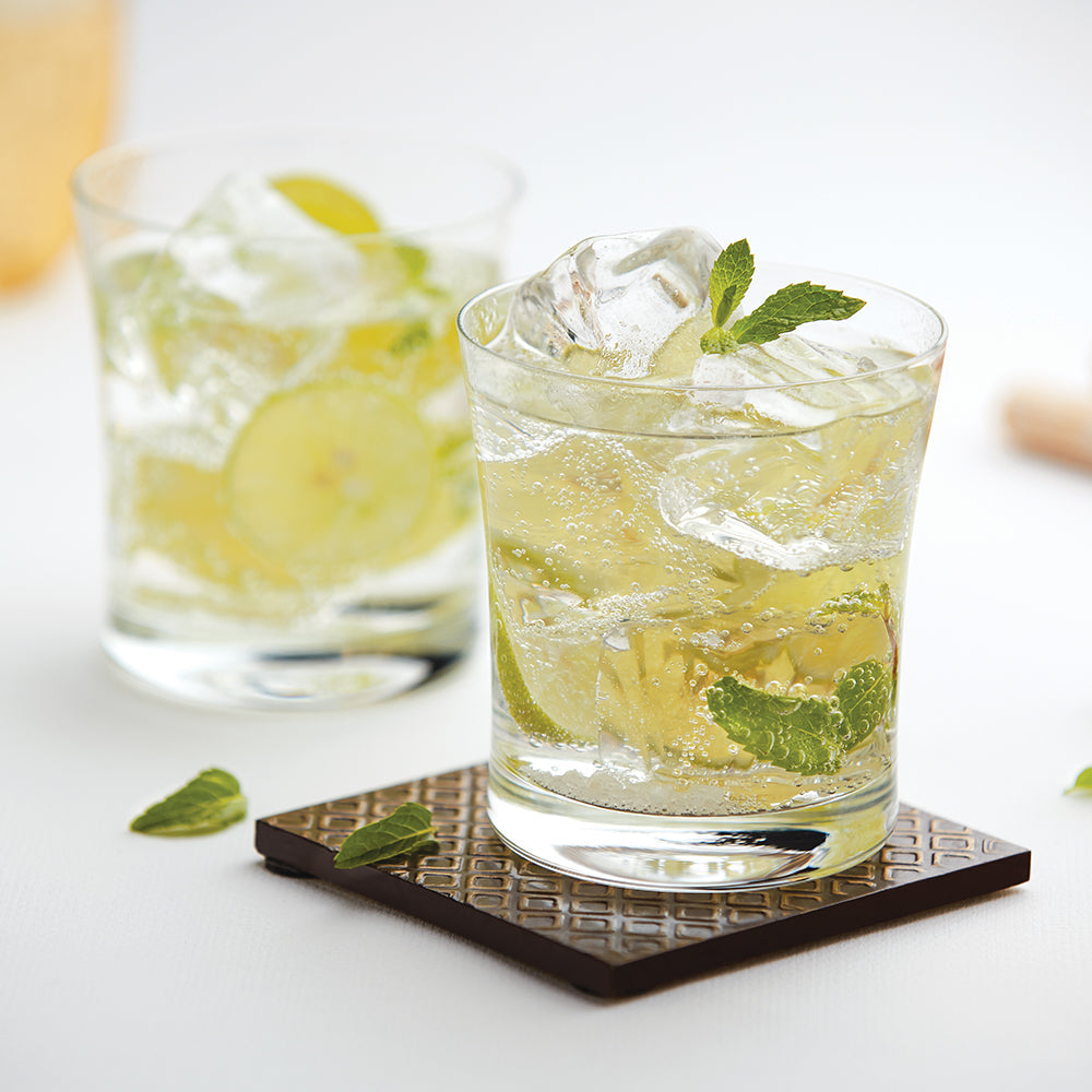 My Borosil Glass Tumblers 300 ml x 6 Expressions Plain Glass Tumblers