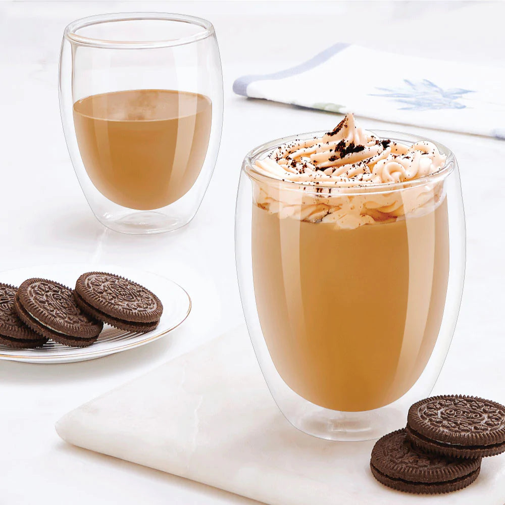 Milano Double Wall Glass Tumbler