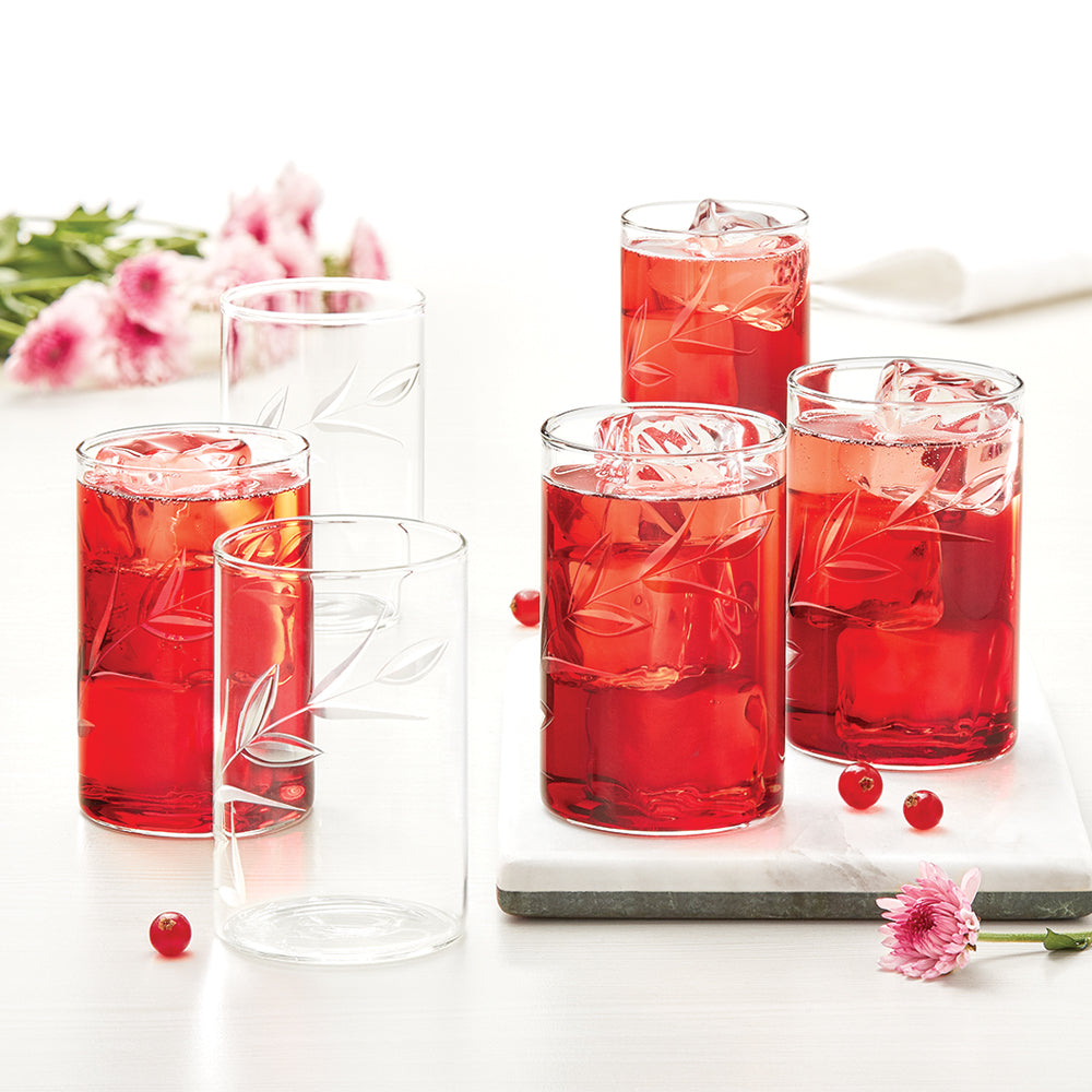 My Borosil Glass Tumblers Creeper Glass, Set of 6