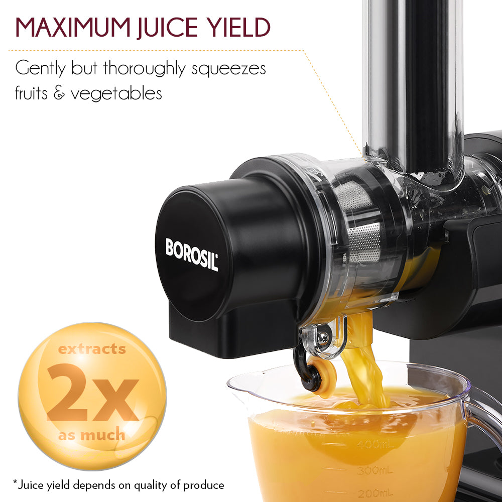 My Borosil Juicers NutriRich Cold Press Juicer