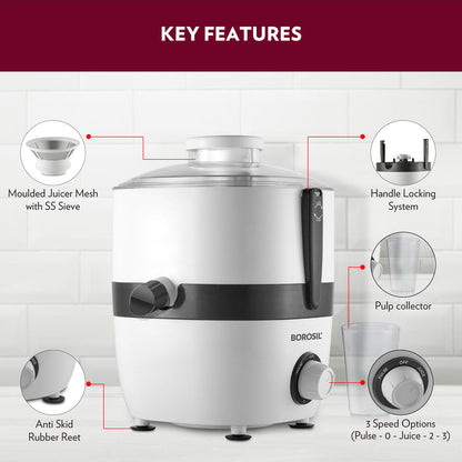 My Borosil Juicers Primus Juicer III