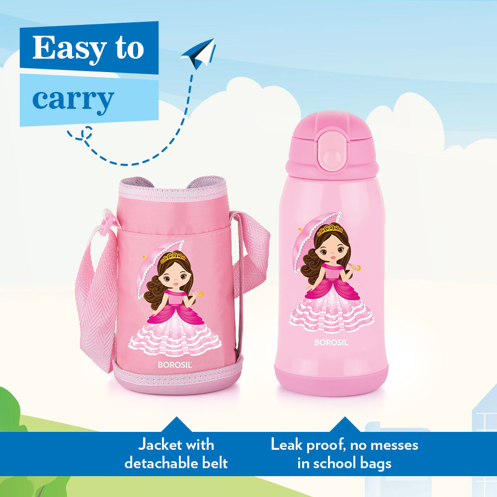 My Borosil Kids Bottles 500 ml Princess Kids Sipper