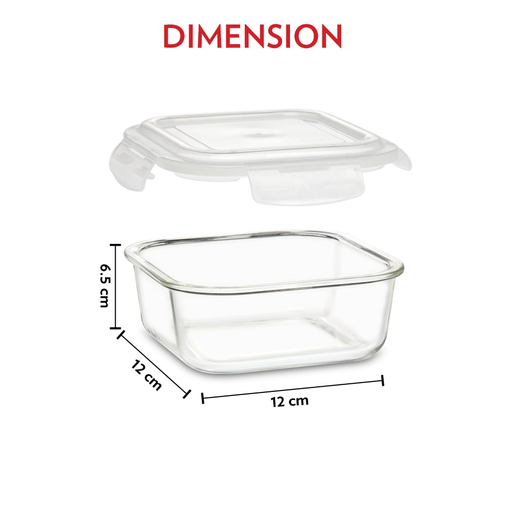 My Borosil Mothers Day Combo Spin & Store, Set of 7 Jars w/ 2 Klip-N-Store Glass Storage Containers