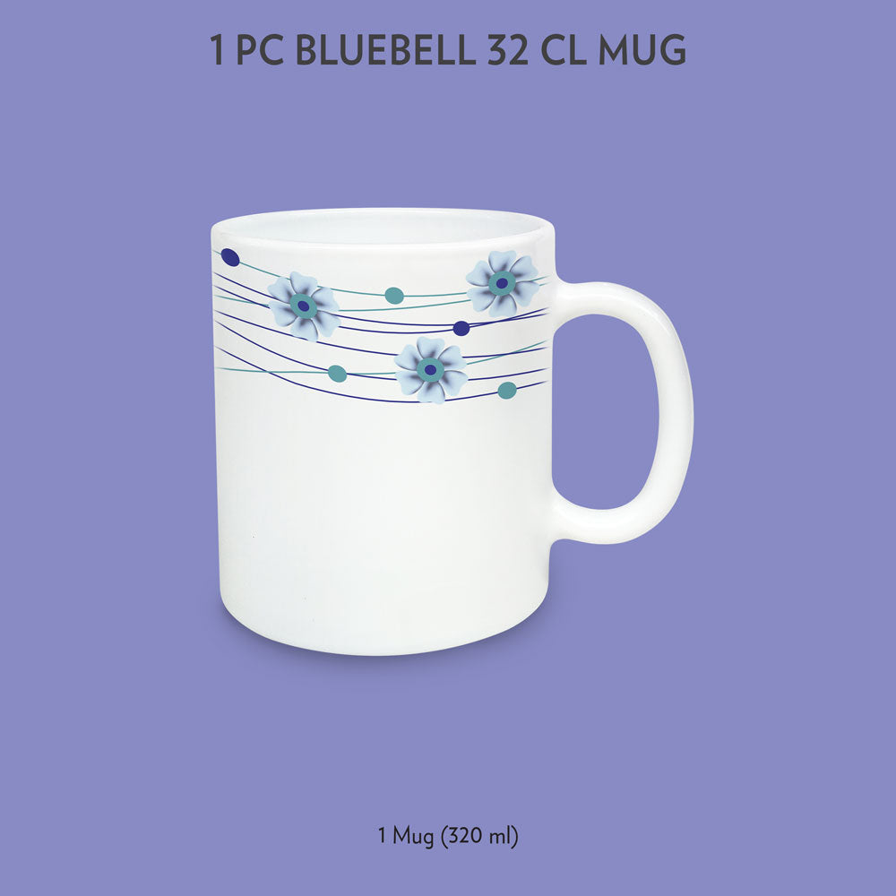 My Borosil Opalware Coffee Mugs & Travel Mugs 1 x 320 ml Bluebell Mug