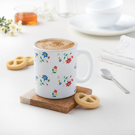 My Borosil Opalware Coffee Mugs & Travel Mugs 1 x 320 ml Bouquet Mug Set