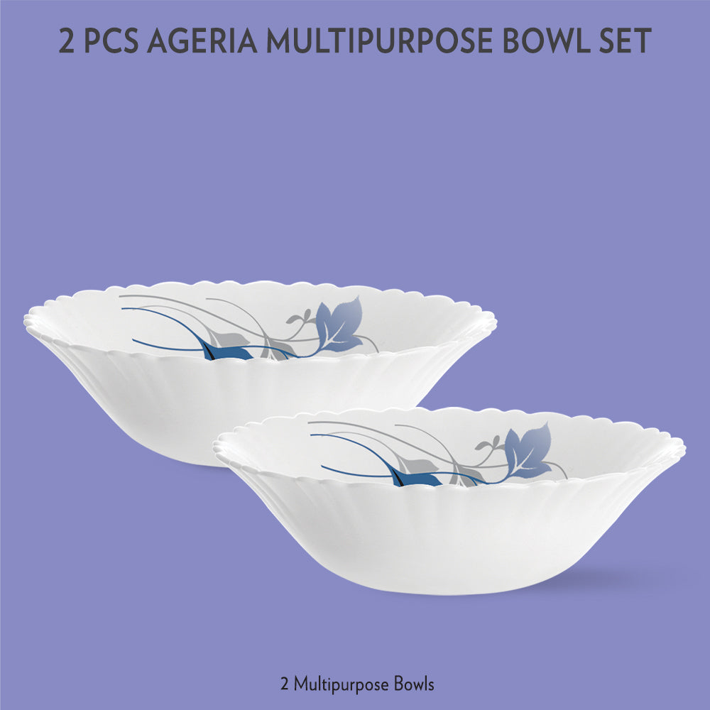 My Borosil Opalware Mixing & Serving Bowls 2 pc Set Ageria Multipurpose Bowl