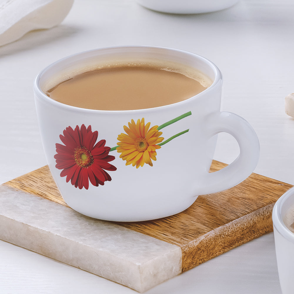 My Borosil Opalware Tea Cups & Tea Sets Zinnia Cup Set