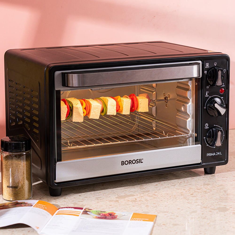 Buy Prima 24L Oven Toaster Griller at Best Price Online in India - Borosil