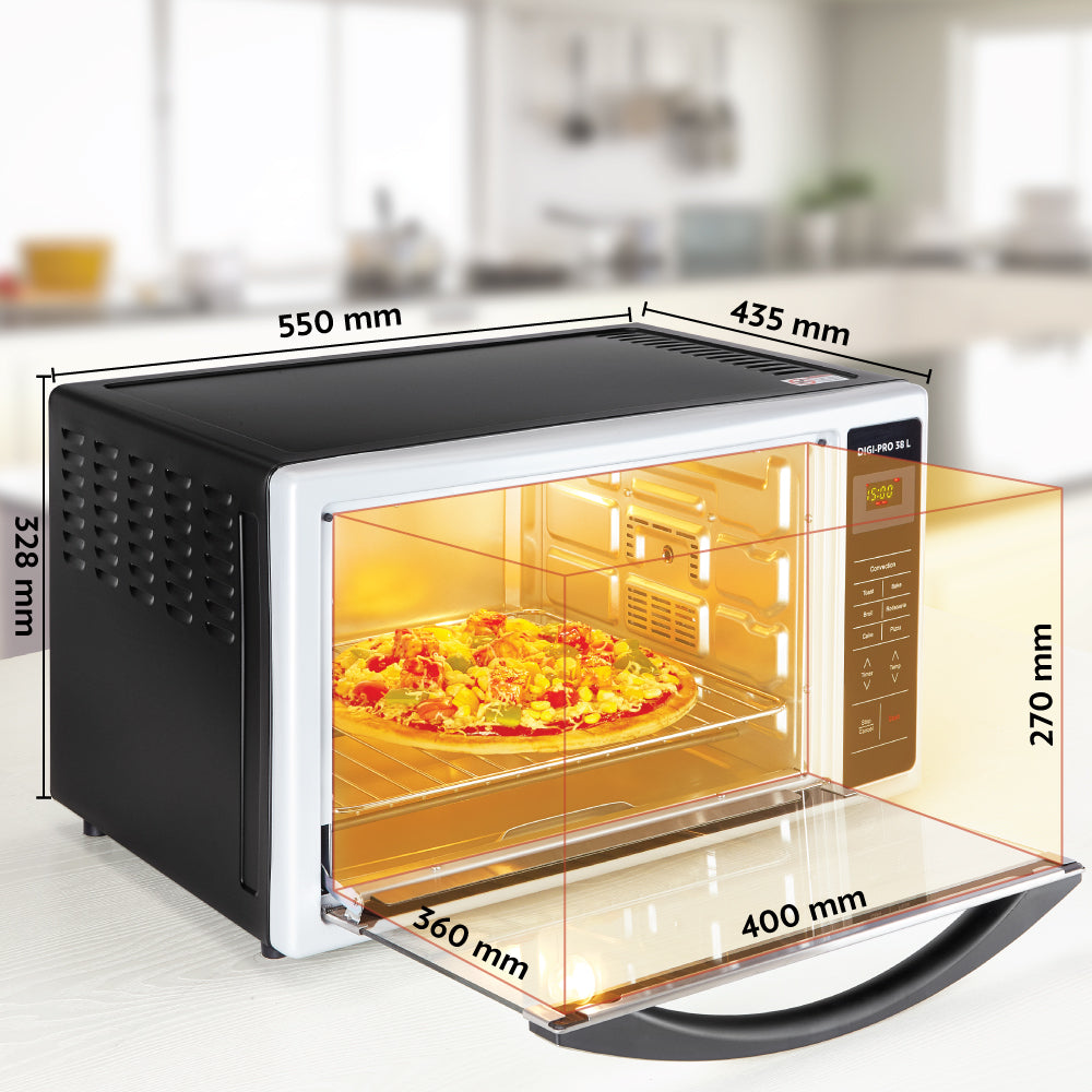 My Borosil Ovens Digipro 38L Oven Toaster Griller (OTG)