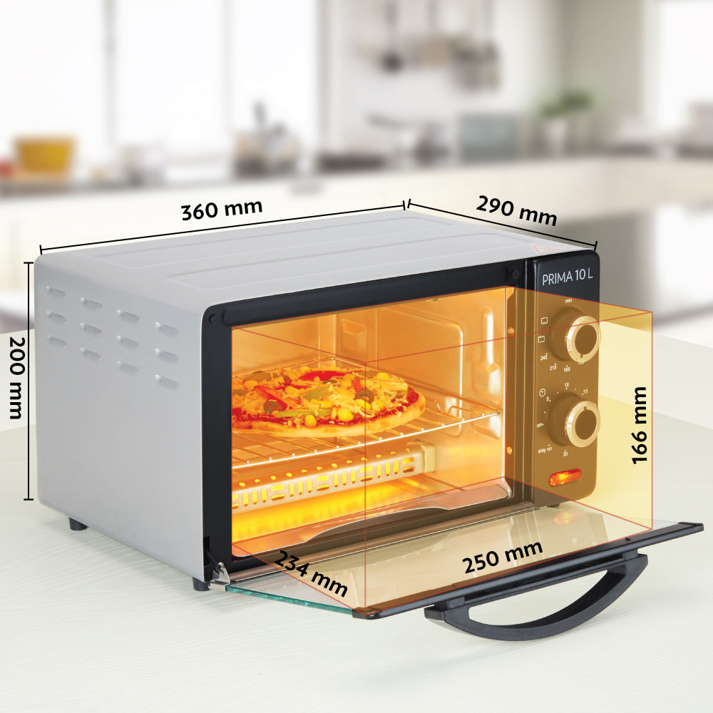 My Borosil Ovens Prima 10L Oven Toaster Griller (OTG)