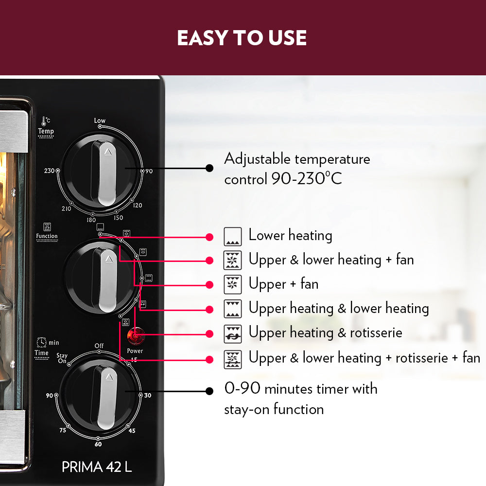 My Borosil Ovens Prima 42L Oven Toaster Griller (OTG)