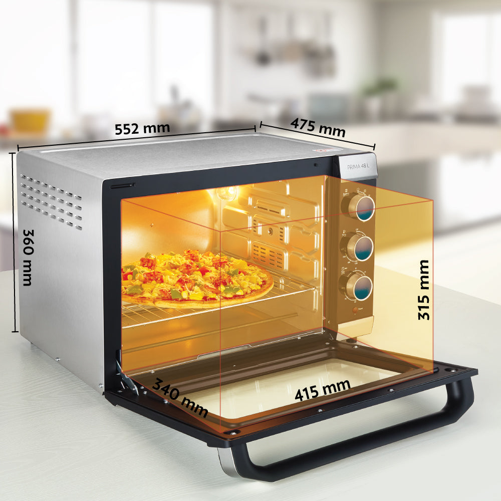 My Borosil Ovens Prima 48L Oven Toaster Griller (OTG)