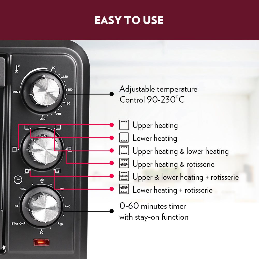 My Borosil Ovens Prima Plus 19L Oven Toaster Griller (OTG)