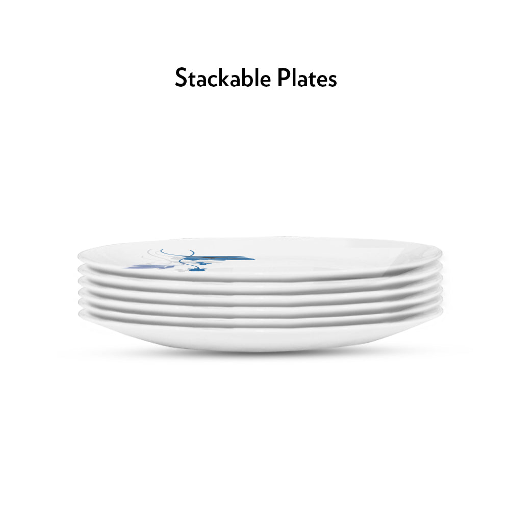 My Borosil Plate Sets 6 pc Set Ageria Full Plate Set