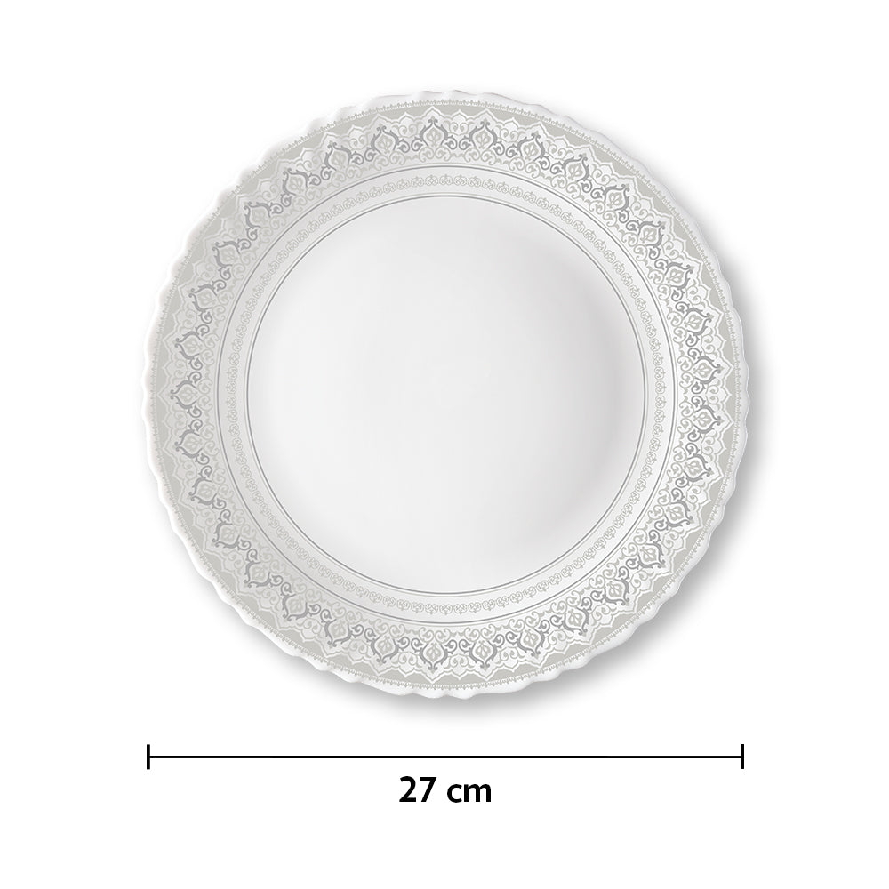 My Borosil Plate Sets 6 pc Set Classic Full Plate Set