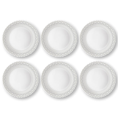 My Borosil Plate Sets 6 pc Set Classic Full Plate Set