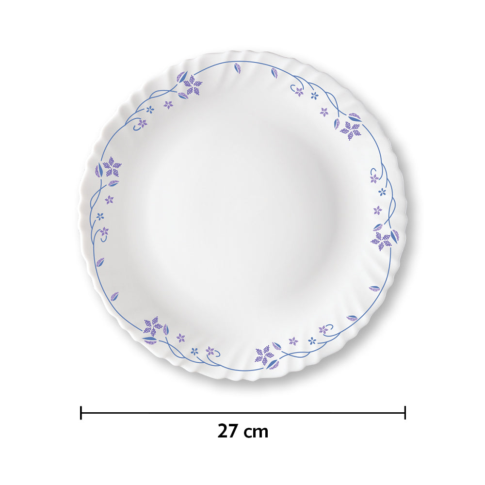 My Borosil Plate Sets 6 pc Set Flora Full Plate Set