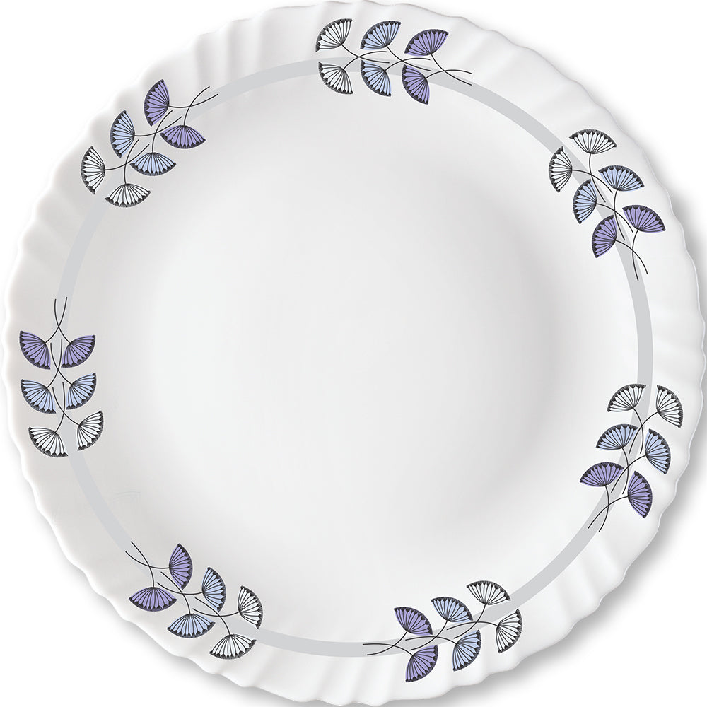 My Borosil Plate Sets 6 pc Set Floret Full Plate Set